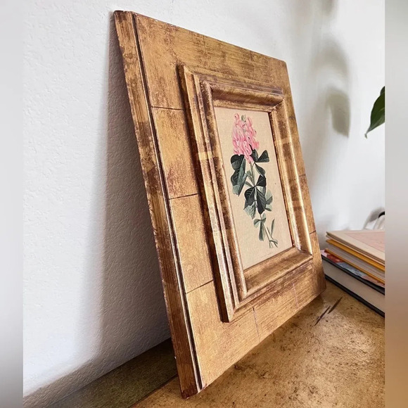 Z Gallerie MCM Vintage Floral Botanical Wall Decor - Picture 3 of 8